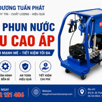 MÁY PHUN NƯỚC SIÊU CAO ÁP LÀ GÌ? ỨNG DỤNG VÀ LỢI ÍCH TRONG THỰC TẾ