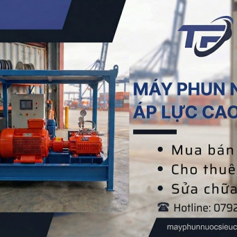 Cho thuê, mua bán, sửa máy phun nước áp lực cao tại Vũng Tàu và các tỉnh lân cận