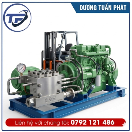 MÁY PHUN NƯỚC 500BAR LƯU LƯỢNG 150ML