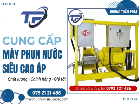Tư vấn chọn mua máy phun nước siêu cao áp Vũng Tàu - Đúng công suất, đúng mục đích