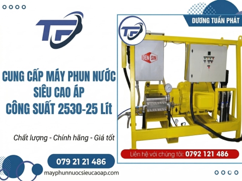 Tư vấn chọn mua máy phun nước siêu cao áp Vũng Tàu - Đúng công suất, đúng mục đích