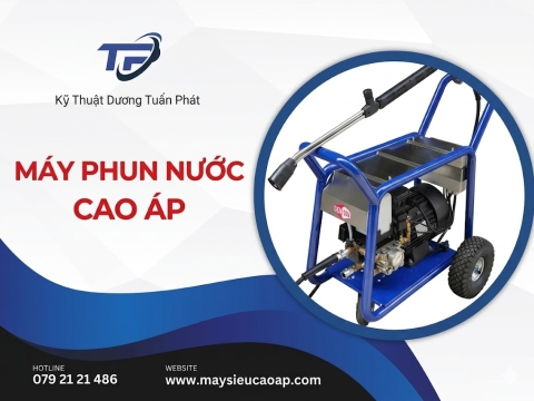Hướng dẫn sử dụng máy phun nước cao áp ngay tại nhà