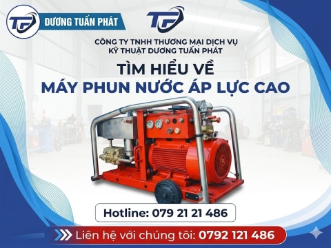 Tất tần tật các thông tin cần biết về máy phun nước áp lực cao