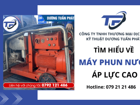 Tất tần tật các thông tin cần biết về máy phun nước áp lực cao