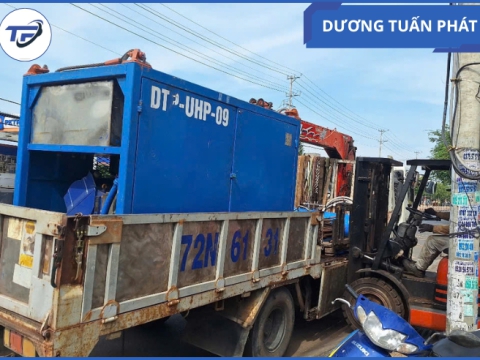 Bàn giao máy phun siêu cao áp Halemen 2400 bar cho khách hàng dầu khí