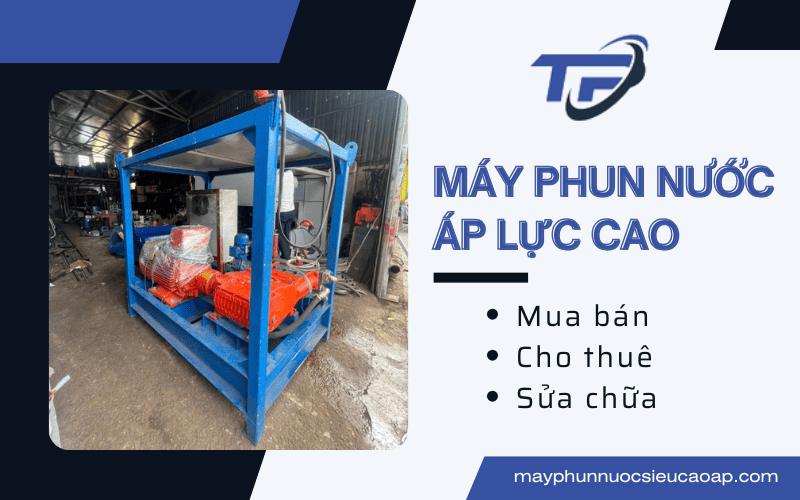 máy phun nước áp lực cao