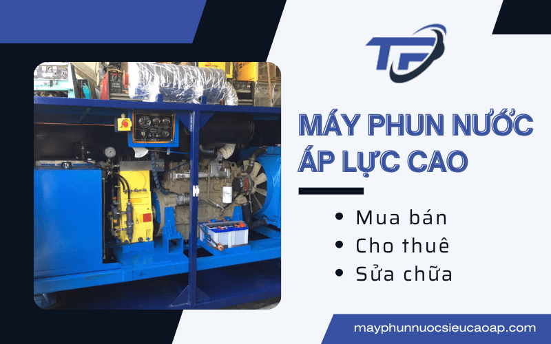 máy phun nước áp lực cao