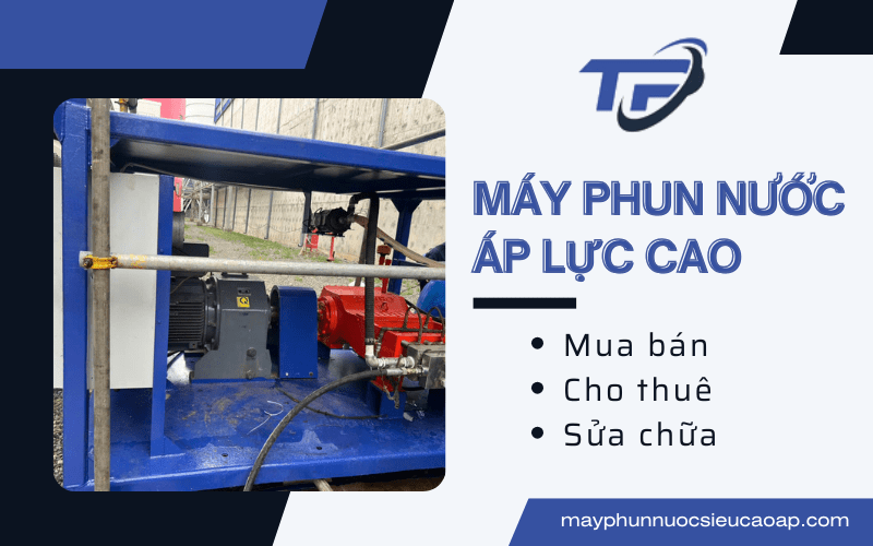máy phun nước áp lực cao