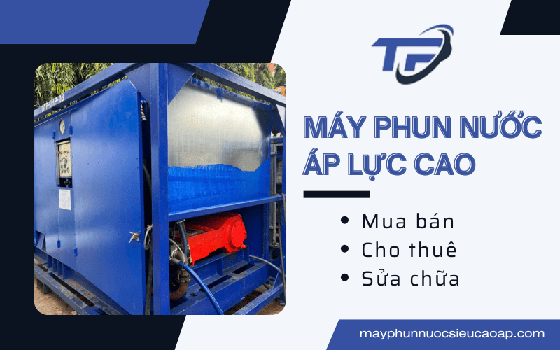 máy phun nước áp lực cao