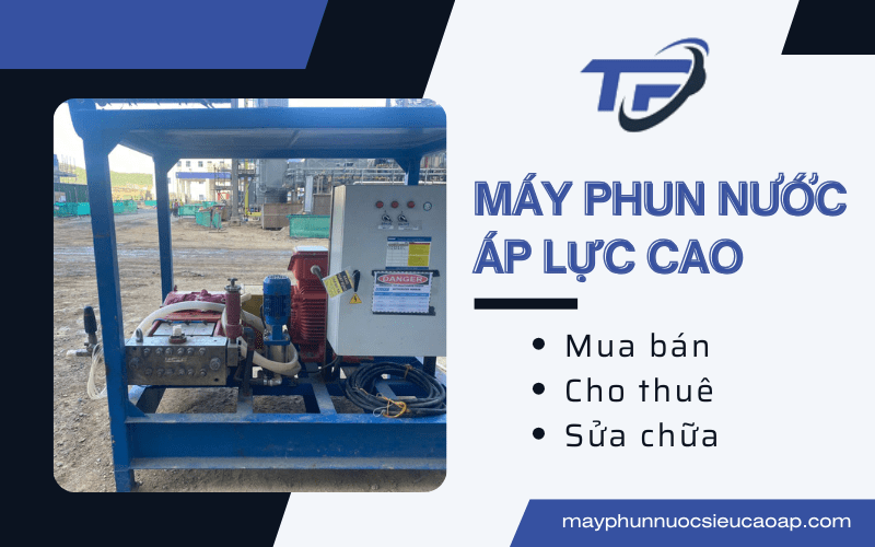 máy phun nước áp lực cao