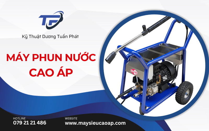 máy phun nước cao áp