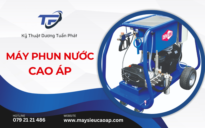 máy phun nước cao áp