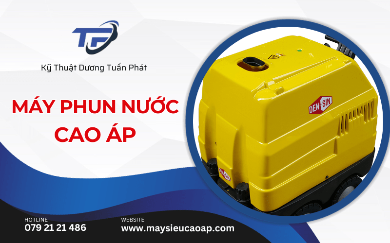 máy phun nước cao áp