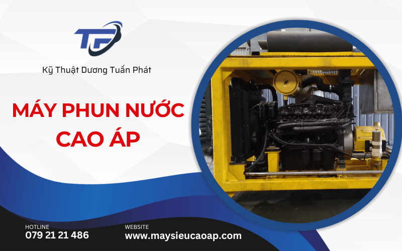 máy phun nước cao áp