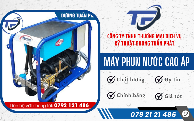 Máy phun nước cao áp