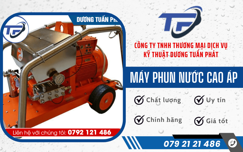 Máy phun nước cao áp