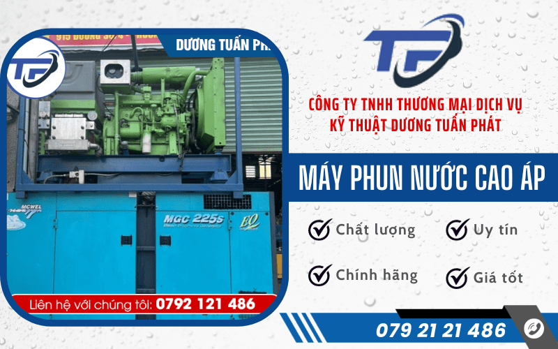 Máy phun nước cao áp