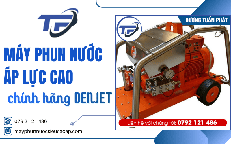 máy phun nước cao áp Denjet