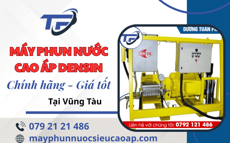 Máy phun nước cao áp Densin