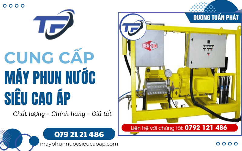 máy phun nước siêu cao áp