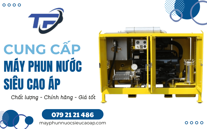 máy phun nước siêu cao áp