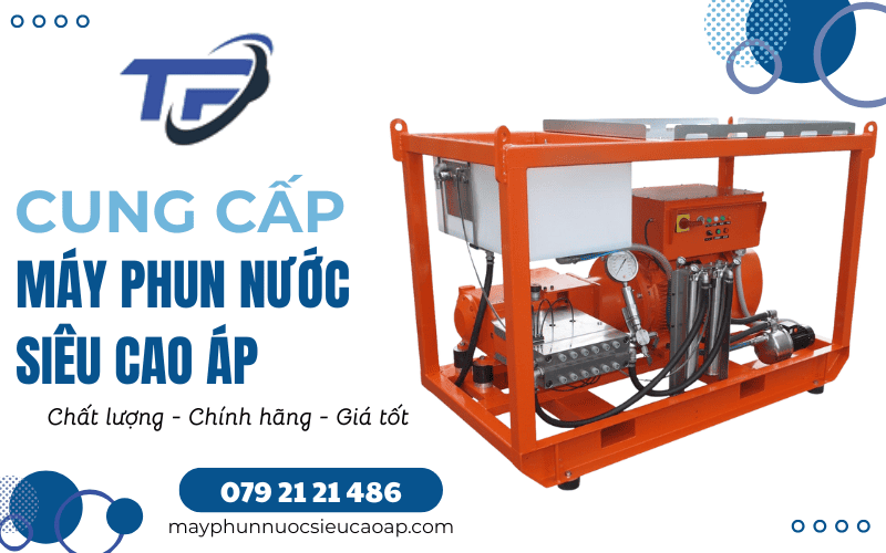 máy phun nước siêu cao áp