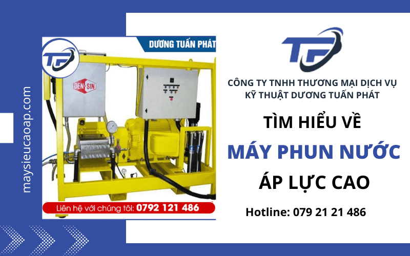 máy phun nước áp lực cao