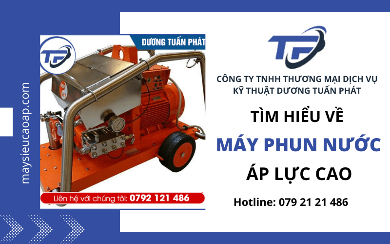 máy phun nước áp lực cao