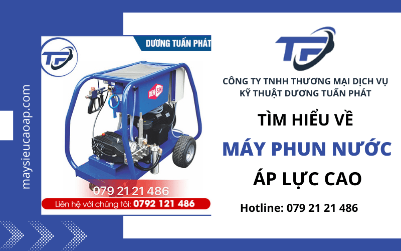 máy phun nước áp lực cao